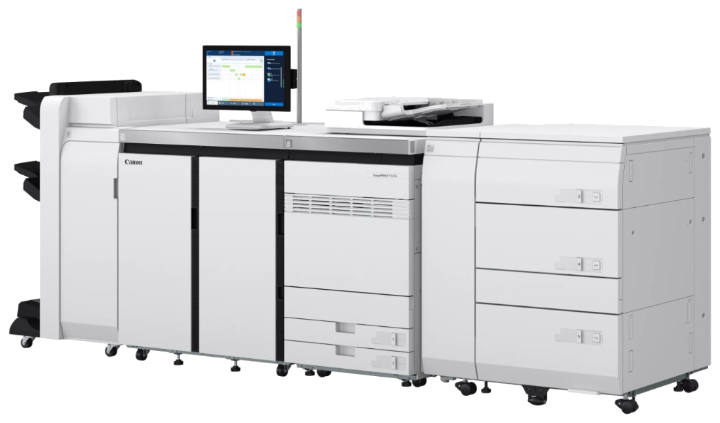 Canon imagePRESS V1000 production digital press with transparent background