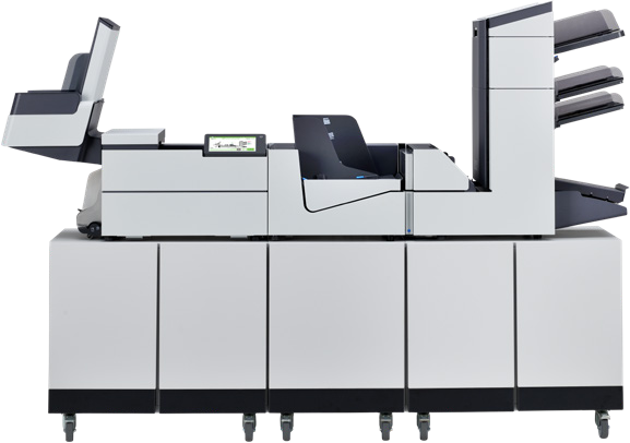 FP FPi 5700 folder inserter feeding, folding and inserting mail