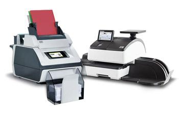 FP PostBase 30 postage meter with FPi 700 folder inserter