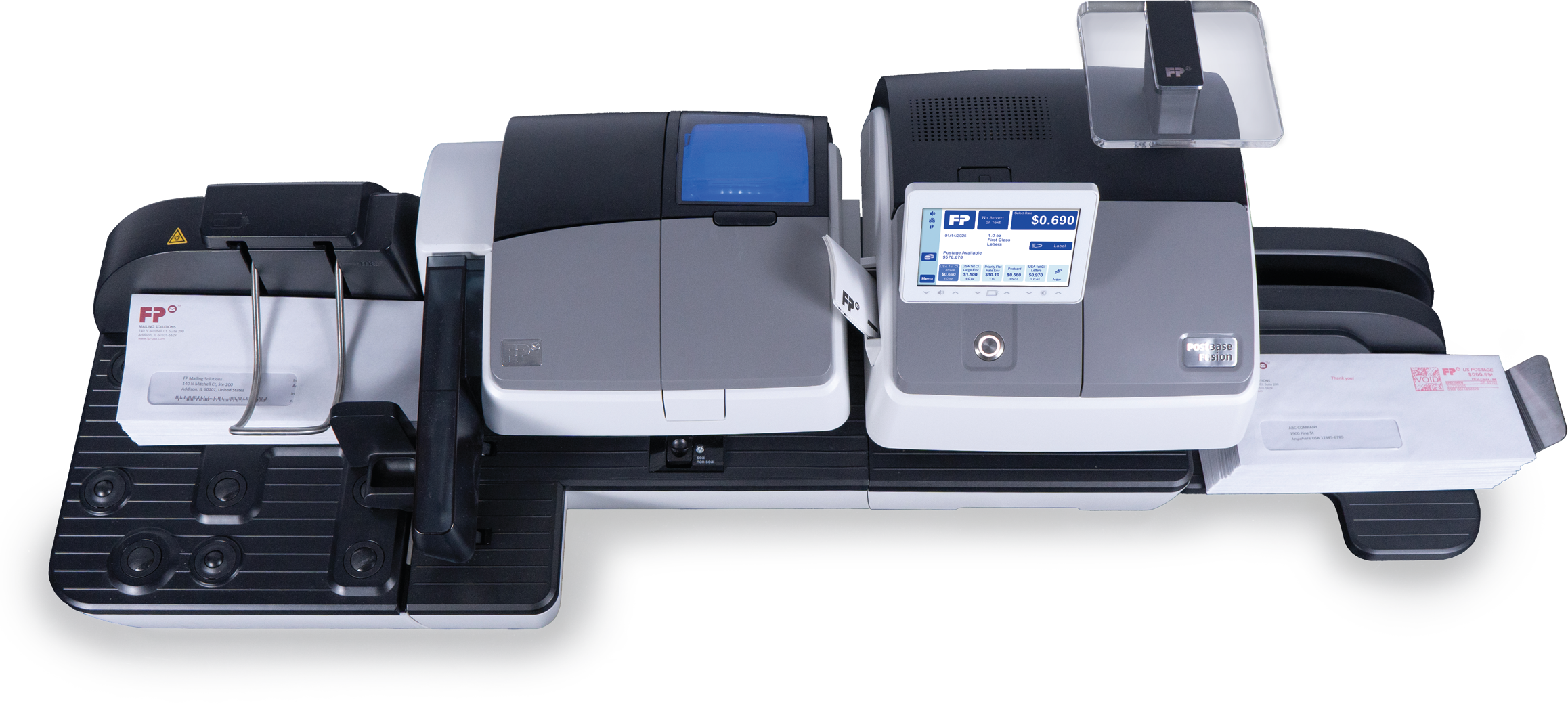 FP PostBase Fusion Advanced processing mail