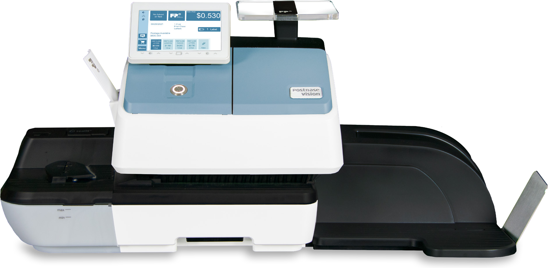 FP PostBase Vision Semi-Auto processing mail