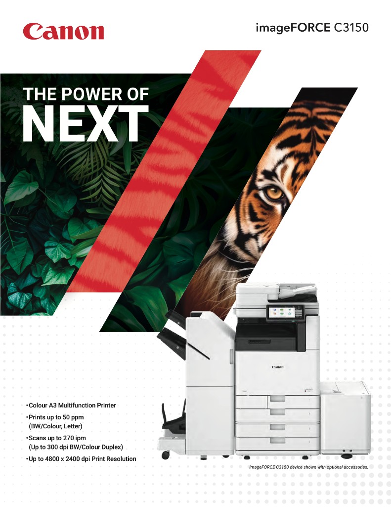 Canon imageFORCE C3150 brochure