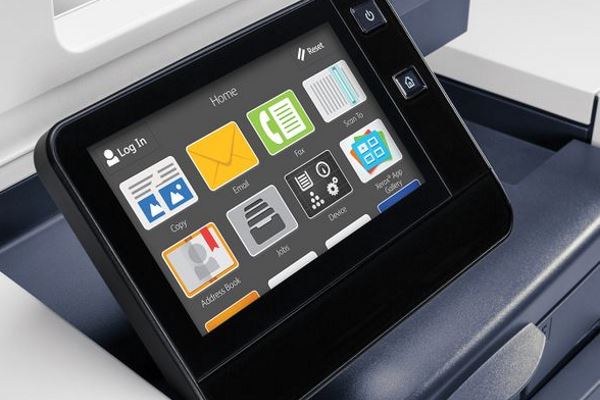 Xerox® VersaLink® ConnectKey control panel detail